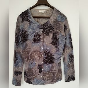 Coldwater Creek scoop neck cardigan size large